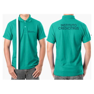 Camiseta Polo Masculina Instituto Credicitrus - Nova Malha (Exclusivo funcionários Credicitrus)