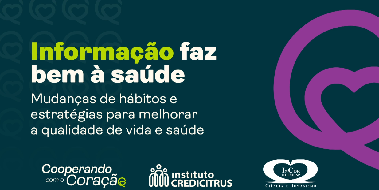 Informação faz bem a saúde