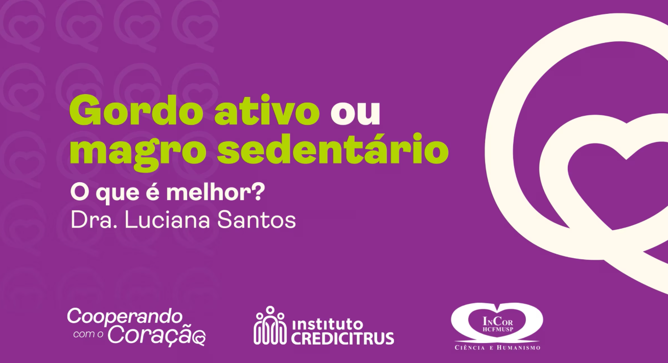 Gordo ativo ou magro sedentário? O que é melhor?
